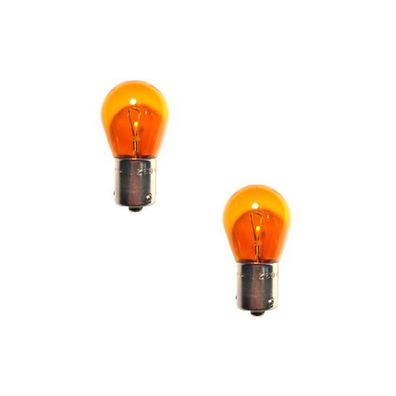 2x 12V 21W Glühlampe Glühbirne Glühleuchte -Gelb Sockel Bau15S 120&deg;