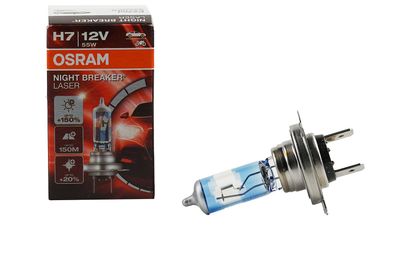 H7 1X OSRAM Night Breaker Laser H7 Glühbirne Glühleuchte Glühmittel Glühlampe