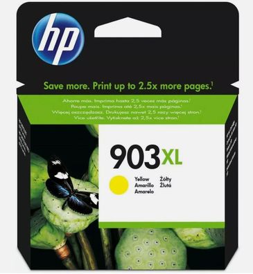 HP 903XL Gelb Original Druckerpatrone mit hoher Reichweite für HP OfficeJet 6950