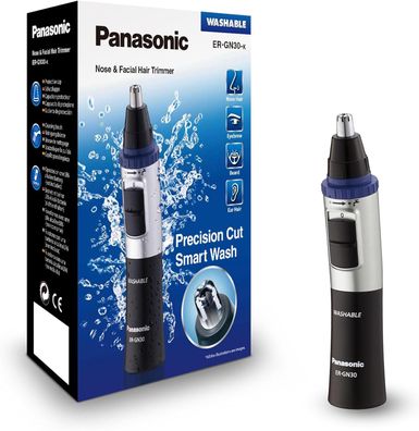 Panasonic ER-GN30 Nasen- und Ohrhaarschneider – Präziser, Waschbarer Trimmer