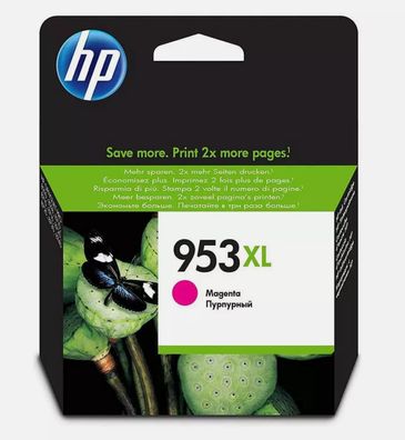 HP 953XL Magenta Original Druckerpatrone - Hohe Reichweite