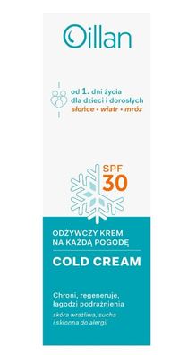 Oillan nährende Creme SPF30, 50ml, Oceanic