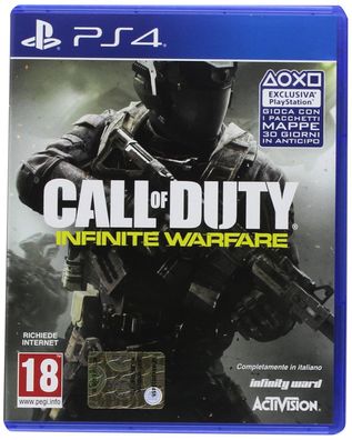 PS4 Call of Duty Infinite Warfare - Italienisches Handbuch