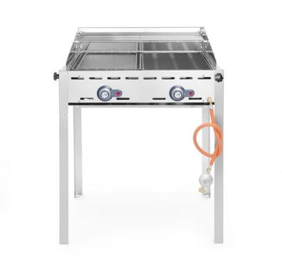 Grillsystem Green Fire 2 Brenner Partygrill Veranstaltung