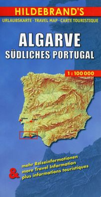 Algarve. Südliches Portugal 1 : 100 000,