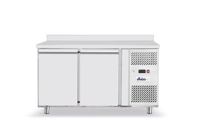 Arktic Kühltisch Profi Line mit 2 Türen 2 Böden aus Edelstahl 1360x700x879mm
