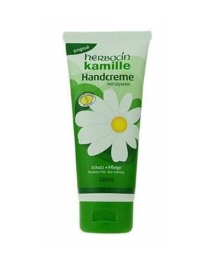 Herbacin, Handcreme mit Kamille und Glyzerin, 100 ml