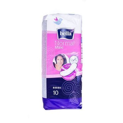 Bella Normal Air Maxi Softiplait Damenbinden, 10er Pack