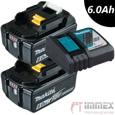 Makita Akku-Starter KIT 18V 6,0Ah 199480-6