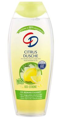 CD Zitrus-Duschgel 250ml – Bio, Vegan, Erfrischend