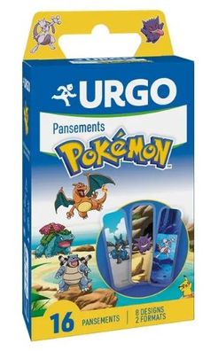 Urgo Pokemon Kinderpflaster, 16 Stk - URGO