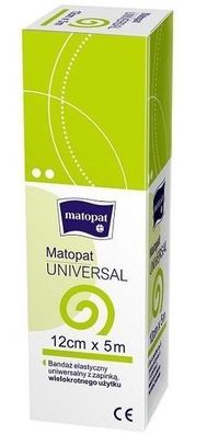 Matopat Elastische Bandage 5mx12cm 1 Stk