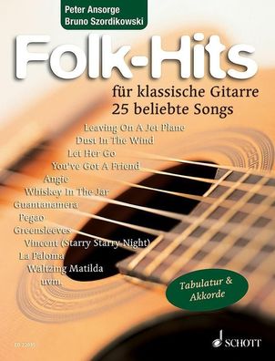 Folk-Hits für Gitarre,