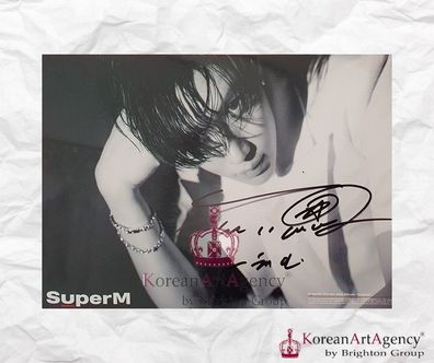 SuperM Taemin Autograph