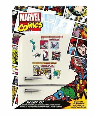 Marvel Comics Magnet Set 20-tlg. Retro Heroes