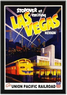 US Magnet: Railroad Company Union Pacific Southern Pacific Yellowstone Las Vegas