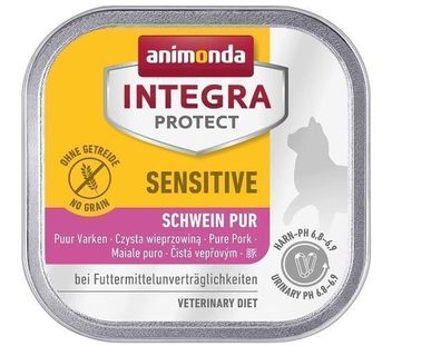 Animonda Sensible Nassfutter für Katzen, Schweinefleisch, 100g