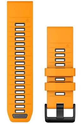 Garmin Quickfit Silikonband 26 mm Graphit/Funkenorange 010-13393-05