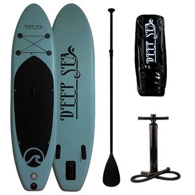Deep Sea SUP Board Set Pro 300cm, Blau