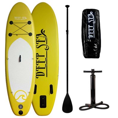 Deep Sea SUP Board Set Standard 275cm, Gelb