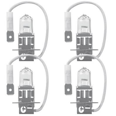 4x NEOLUX H3 12V 55W Halogen-Birne PK22s Ersatz Auto Lampe Glühlampe Glühbirne