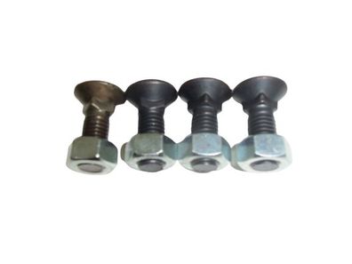 MÖLBRO 4 Schrauben 12x35 für Lemken Smaragd Spitzen Güte 12.9 vierkant