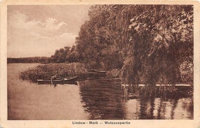 Lindow Brandenburg Mark - Wutzseepartie Postkarte