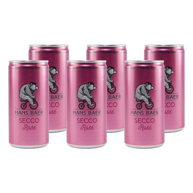 Hans Baer Secco Rosé -trocken- (12 x 0,2L)