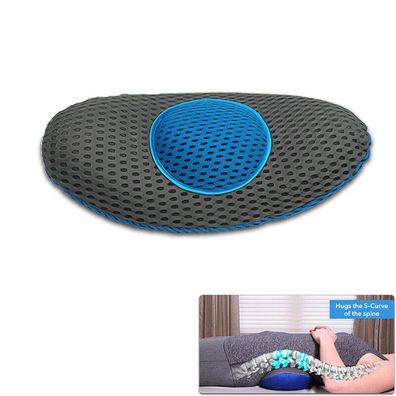 Orthopädisches Lendenwirbelstützkissen Memory Foam - Waschbar & Ergonomisch