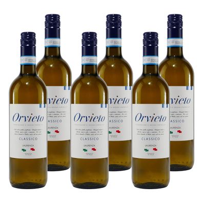 Laurenza Orvieto Weißwein DOC -trocken- (6 x 0,75L)