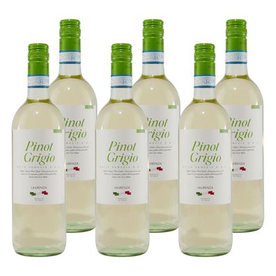 Laurenza Pinot Grigio DOC -trocken- (6 x 0,75L)