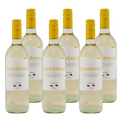 Laurenza Chardonnay IGT -trocken- (6 x 0,75L)