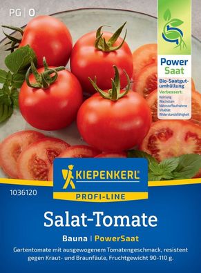 Salat-Tomate Bauna, F1, PowerSaat, Gartentomate - resistent - gelingsicher