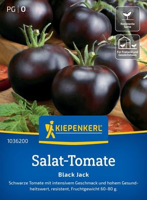 Salat-Tomate Black Jack, F1, schwarze Tomate - hoher Gesundheitswert