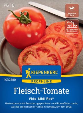 Fleisch-Tomate Fido-Midi Rot®, F1, resistent - würzig-aromatische Früchte