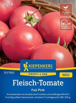 Fleisch-Tomate Fuji Pink, F1, Aromatomate - resistent - Freiland u