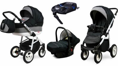 4in1 Designer Kinderwagen Roe Baby Kombikinderwagen Isofix Neu