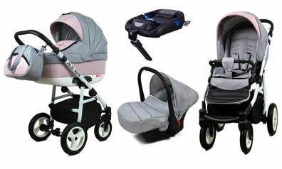 4in1 Designer Kinderwagen Roe Baby Kombikinderwagen Isofix Neu