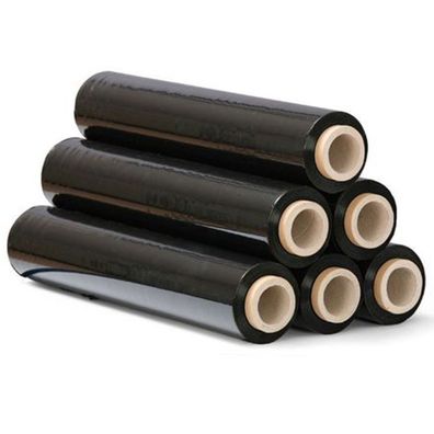 6 x rollen Strechfolie 500mm 3kg Stretchfolie Palettenfolie Folie 50 cm schwarz