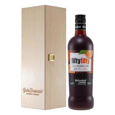 Birkenhof FiftyFifty Cola-Orangen-Likör mit Geschenk-HK