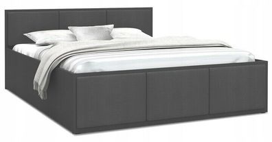 Bett mit Lattenrost Jugendbett Doppelbett graf- Graf 120 / 140 / 160 /180 cm