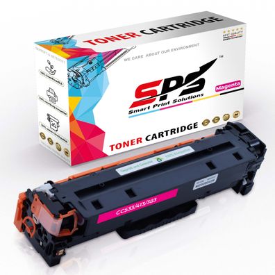 1x Kompatibel für HP Color Laserjet CP2025NF Toner 304A CC533A Magenta