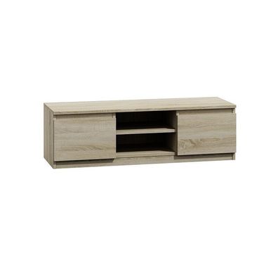 TV Schrank Lowboard Fernseher Schrank TV Möbel Fernsehtisch 120cm Sonoma