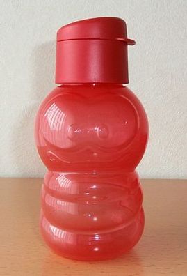 Tupperware® * * EcoEasy 350 ml * * Kindertrinkflasche - WURM - Rot