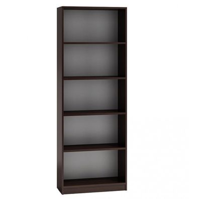 Bücherregal Regal Holzregal Standregal Wandregal Büroregal 180x60x24cm Wenge