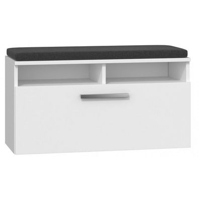 Schuhschrank Garderobe Flurgarderobe Schrank Wandgarderobe kommode Weiß Mat