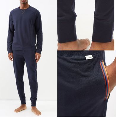 PAUL SMITH Stripes Lounge Pants Jogging-Hose Sweatpants Trousers Joggingpants M