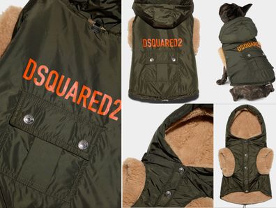 Dsquared2 JEANS POLDO X D2 Edmonton DOG Outwear VEST JACKET Hundeweste JACKE 1