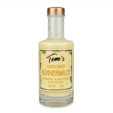 Tom's Sauerländer Eierlikör 0,2 l