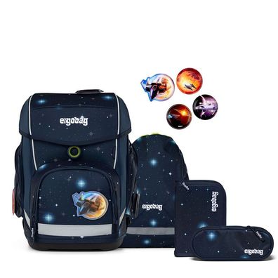 ergobag Cubo GALAXY GLOW Edition SET 5tlg KoBärnikus, KoBärnikus, Mädchen & Jungen